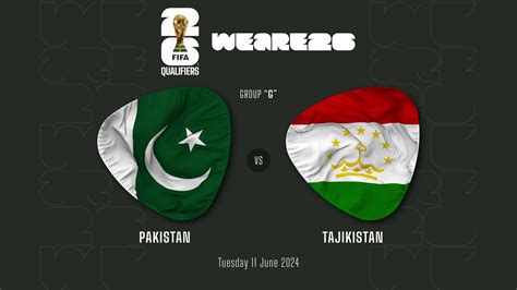 pakistan vs tajikistan fifa world cup